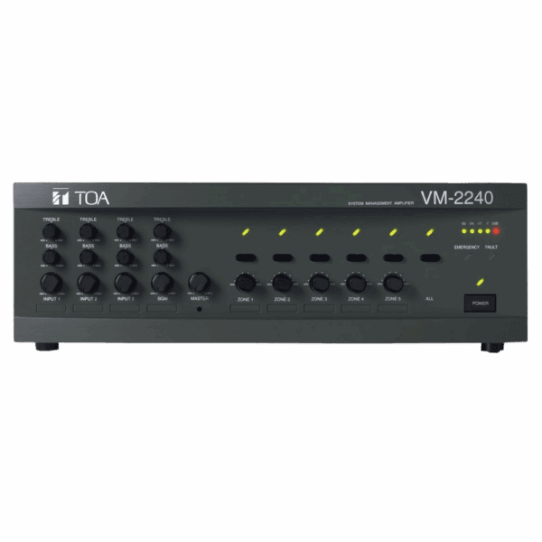 TOA VM-2240 System Multi Functional Amplifier
