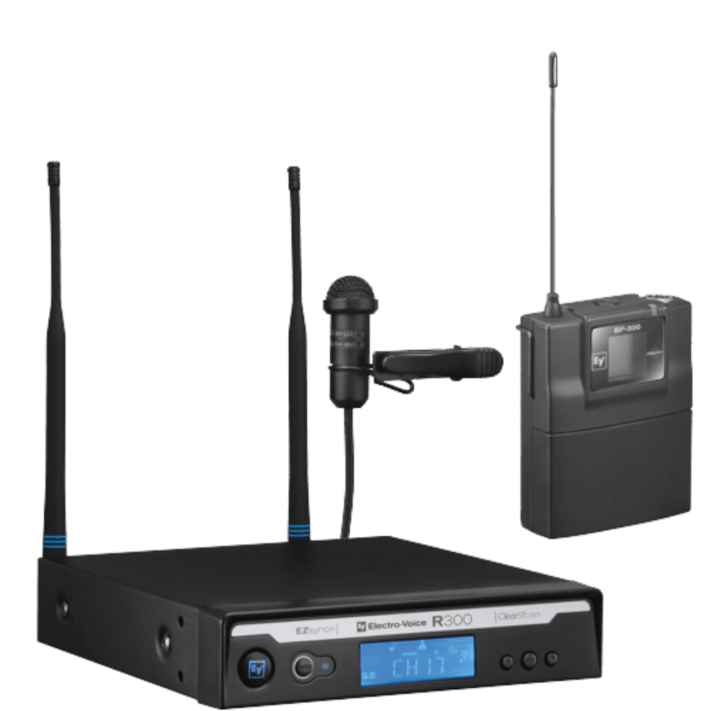 Electro-Voice R300-L Wireless Lapel Microphone 1 Electro-Voice R300-L Wireless Lapel Microphone