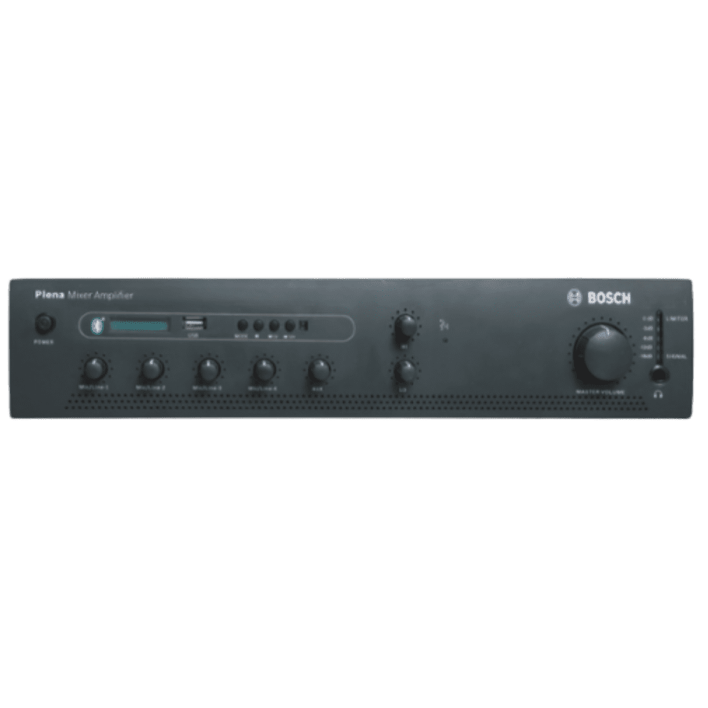 Bosch PLE-1ME120-3IN – 120W Mixer Amplifier with USB & Bluetooth 1 Bosch PLE-1ME120-3IN – 120W Mixer Amplifier with USB & Bluetooth