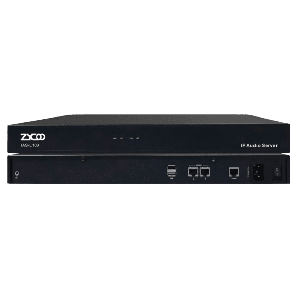 Zycoo IAS-L100 – IP Audio Server 1 Zycoo IAS-L100 – IP Audio Server