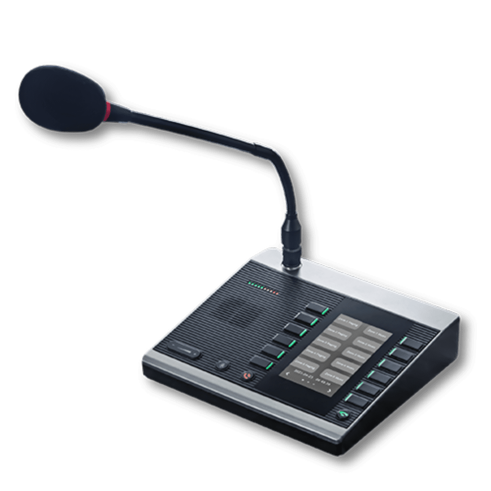 Dasscom M100 – Network Paging Microphone Console 1 Dasscom M100 – Network Paging Microphone Console