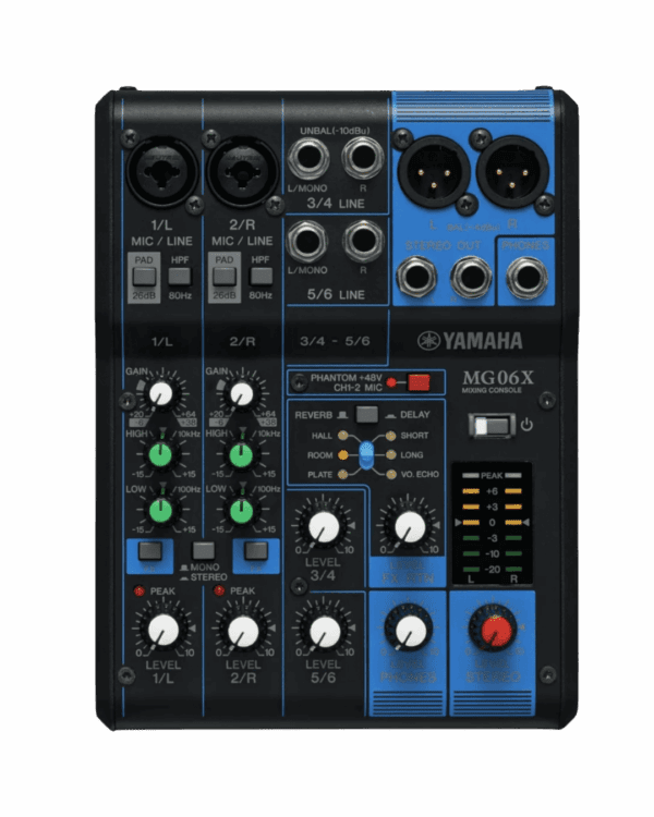 YAMAHA MG06X Mixing Console