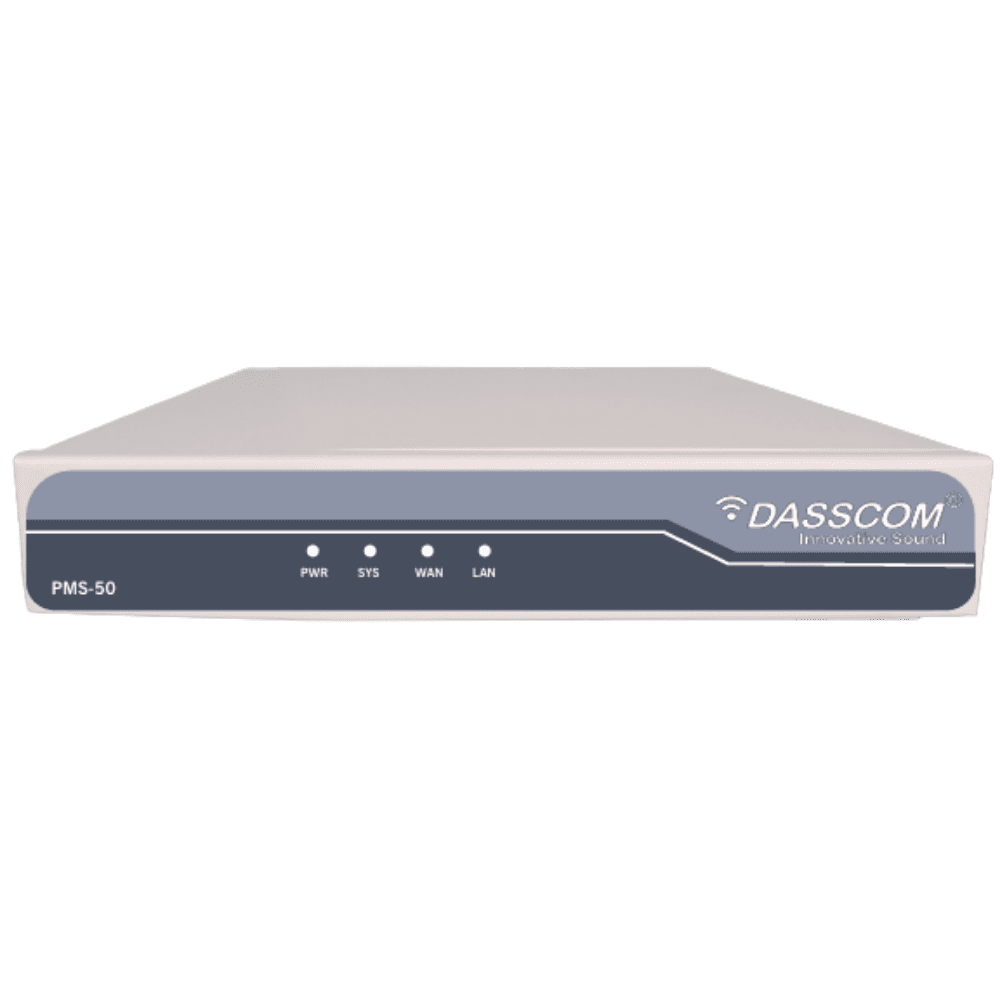 DASSCOM PMS-50-IP Paging Server 1 DASSCOM PMS-50-IP Paging Server