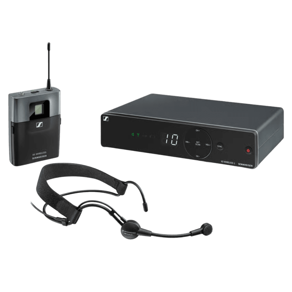 Sennheiser XSW 1-ME3-A Wireless Headset Microphone 1 Sennheiser XSW 1-ME3-A Wireless Headset Microphone