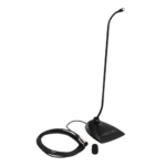 Shure MX418D/C – 18-Inch Gooseneck Condenser Microphone with Desktop Base