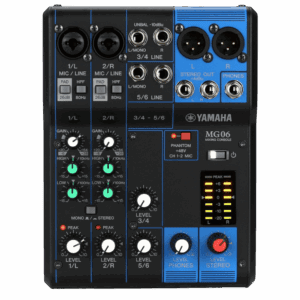 Yamaha MG06 - 6-Channel Mixing Console