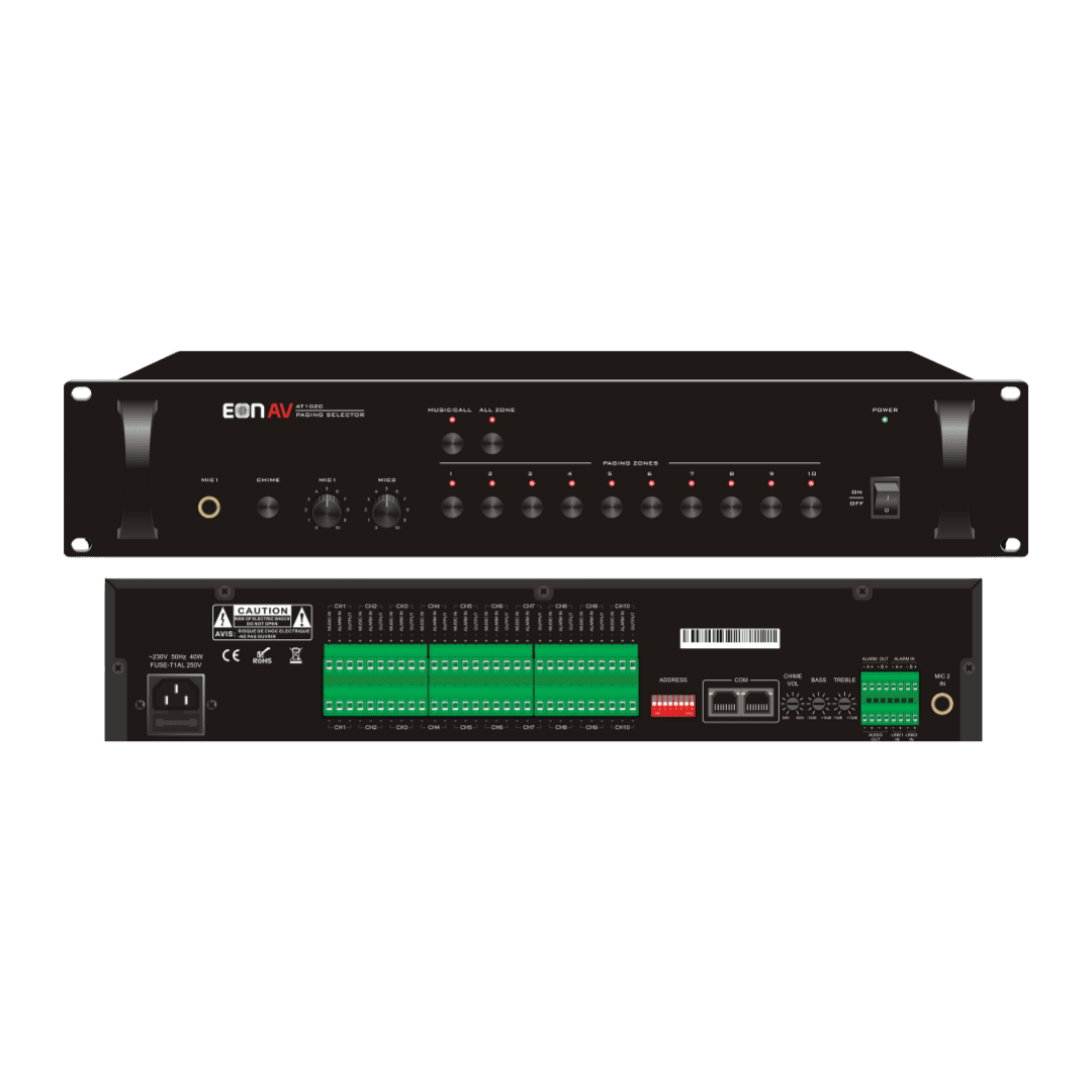 EON AV AT10ZC 10 Zone Controller 1 EON AV AT10ZC 10 Zone Controller