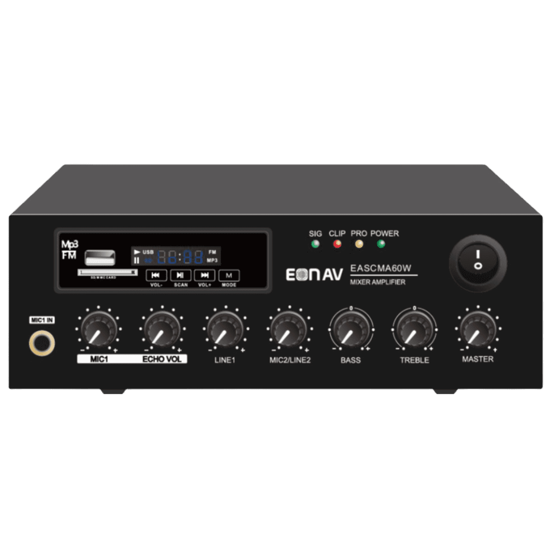 EON AV EASCMA60W Mini Mixer Amplifier 60W