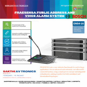 Bosch Praesensa System