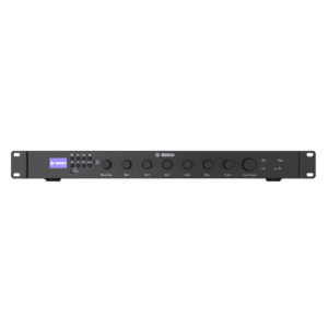 BOSCH PLE-1ME120-4IN Class-D Mixer Amplifier 120W with USB/Bluetooth/FM